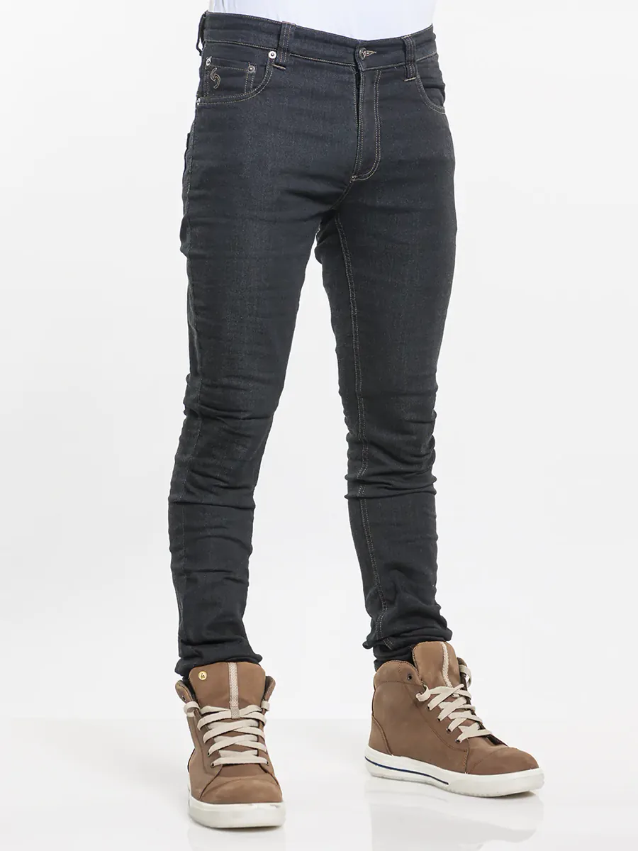 Pantalone jogger in denim
