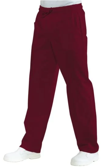 Pantalone con elastico — Bordeaux