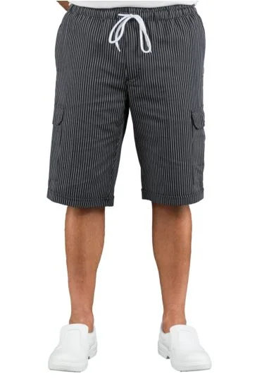Pantacargo Short con elastico — Vienna Nero