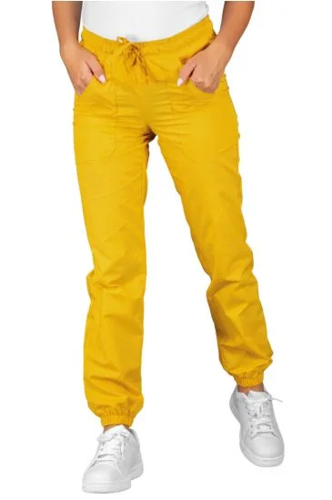 Pantagiaffa con elastico — Giallo