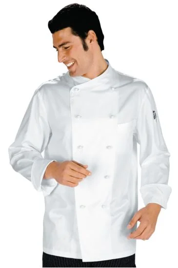 Giacca Cuoco Monaco — Bianco
