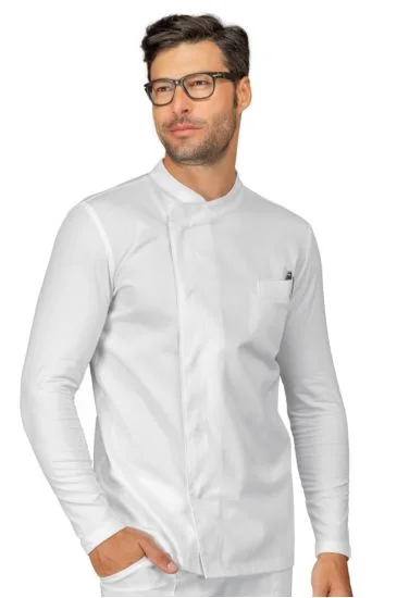 Giacca cuoco Franklin — Bianco