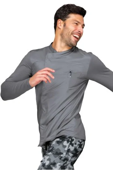 Giacca cuoco Franklin — Grigio