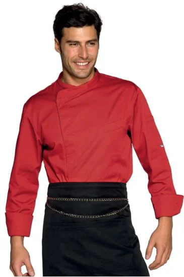 Giacca cuoco Bilbao — Rosso