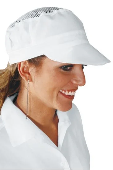 Cappello Charly con Rete — Bianco