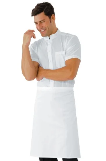 Grembiule Vita 70x60 senza Tasca — Bianco