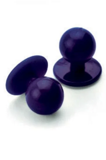 Confezione 10 Bottoni a pallina antipanico — Blu