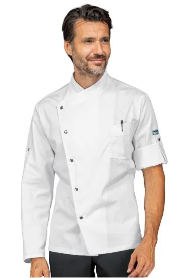 Giacca cuoco Manhattan — Bianco
