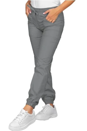Pantagiaffa con elastico — Grigio