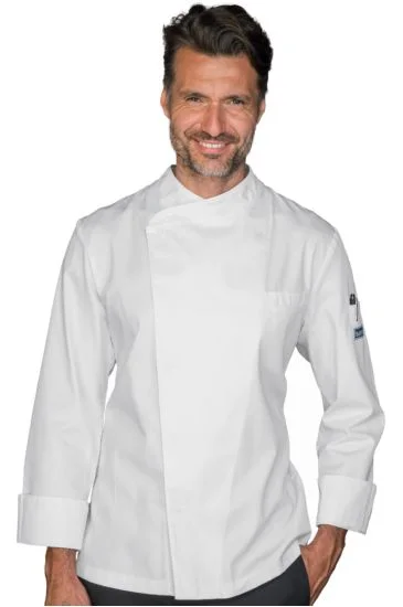 Giacca cuoco Osaka — Bianco