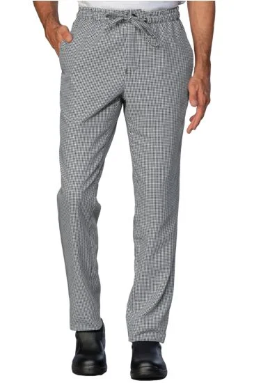 Pantalone slim zip unisex — Pied De Poule