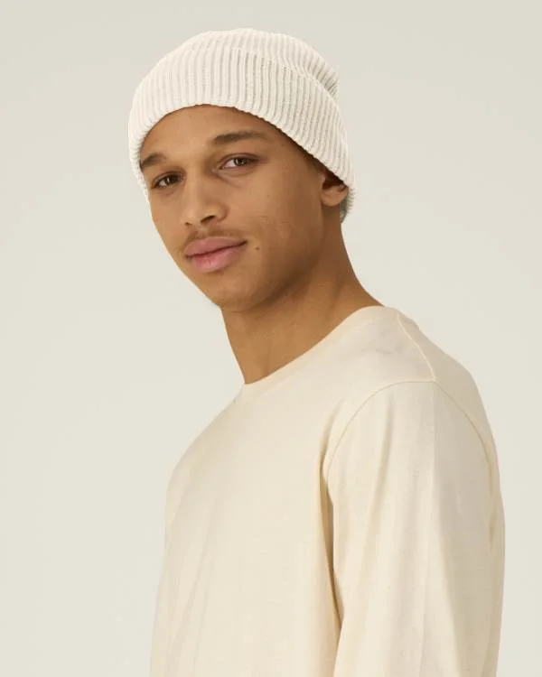 Fisherman Beanie — Natural