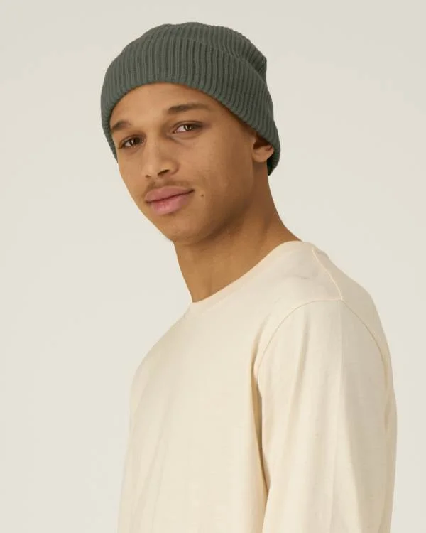 Fisherman Beanie — Khaki