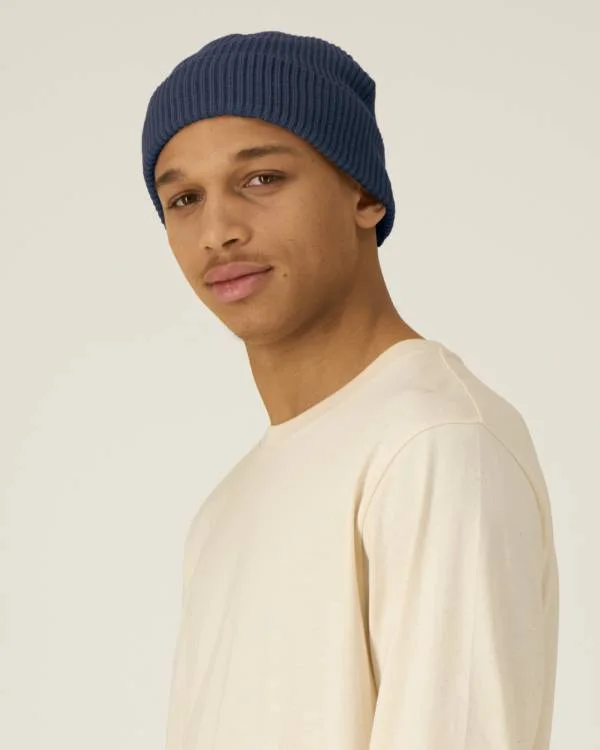 Fisherman Beanie — French Navy