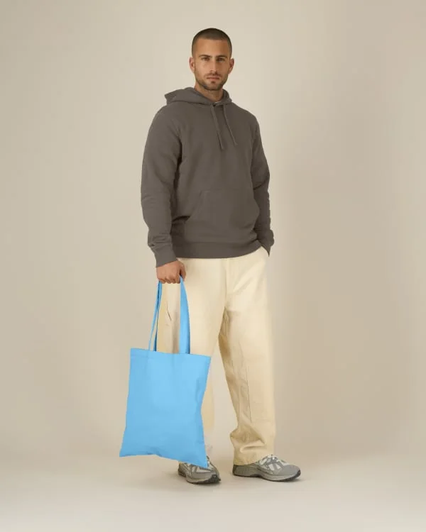 Light Tote Bag — Aqua Blue