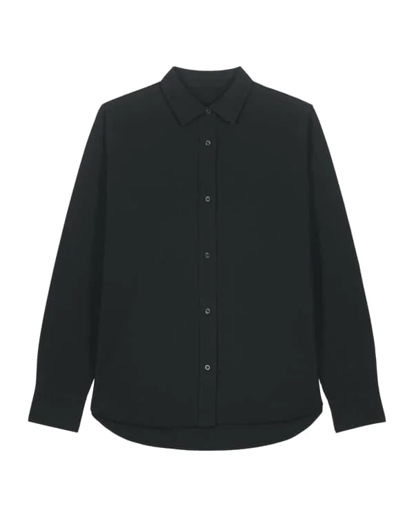 Stella Oxford Shirt — Black