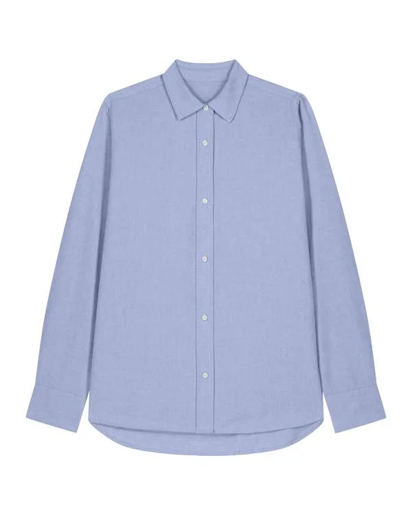 Stella Oxford Shirt — Blue Oxford