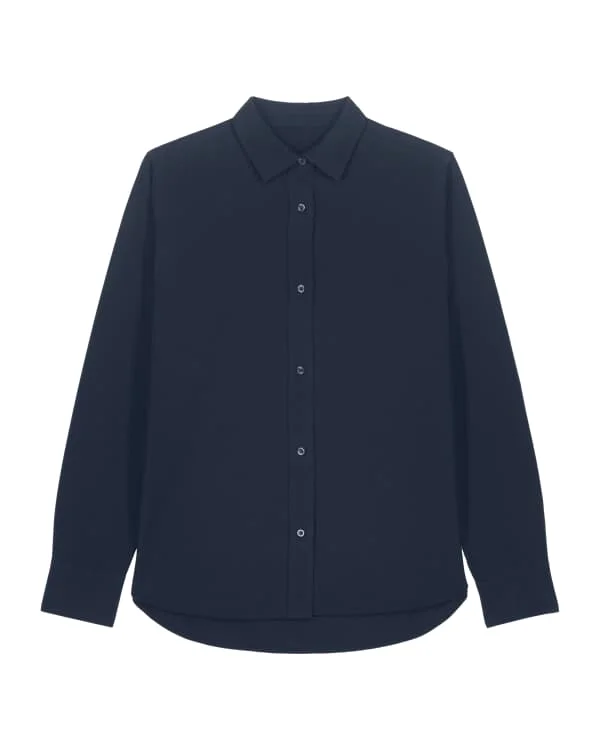 Stella Oxford Shirt — French Navy