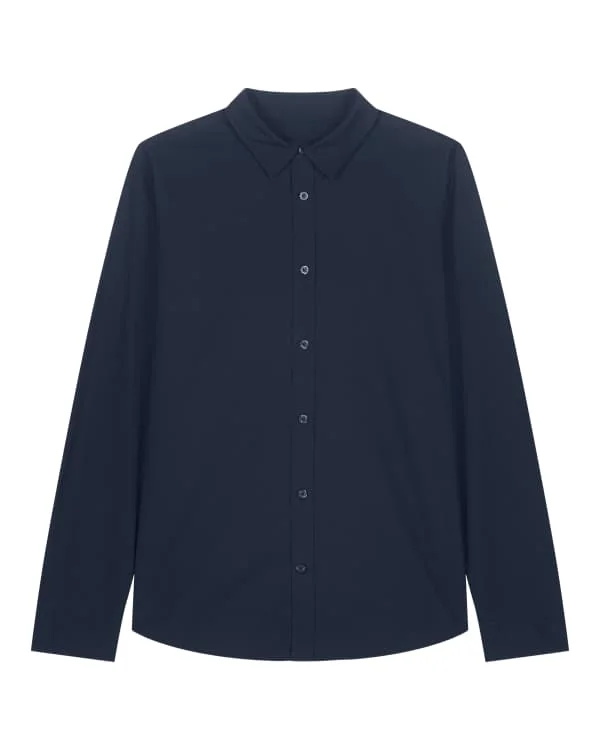 Stella Styler Shirt — French Navy